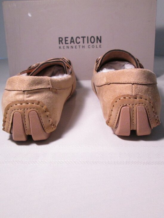 Kenneth Cole Reaction Dawson Bit Driver Loafers – Camel | Men’s Size 9 | NIB - Picture 9 of 12